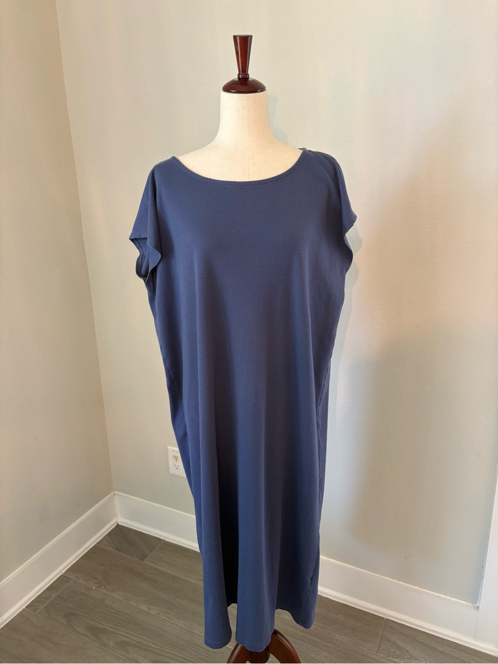Eileen Fisher Blue Maxi Dress